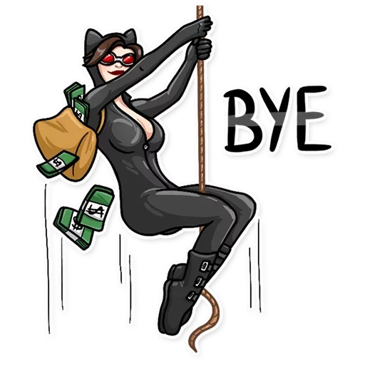 Catwoman ::TgSticker emoji 👋