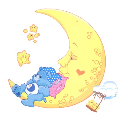 Спокойной ночи emoji 