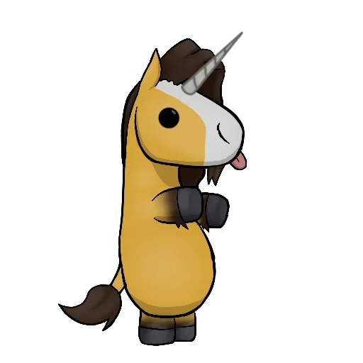 Good Unicorn emoji 😑