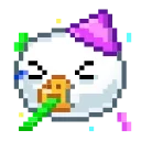 Эмодзи Goose Emoji 🥳
