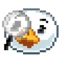 Goose Emoji emoji 🔎
