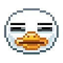 Эмодзи Goose Emoji 😑
