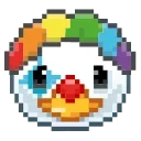 Емодзі Goose Emoji 🤡