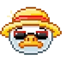 Эмодзи Goose Emoji 🏖