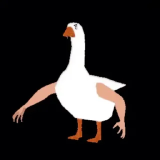 Goose_honk emoji 😳