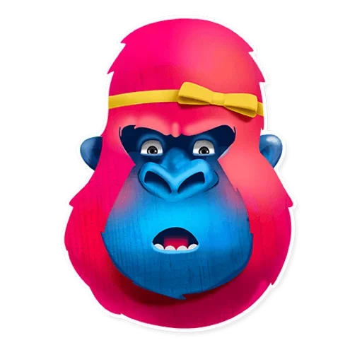 Gorilla emoji 😖