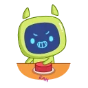 Gosha the Robot emoji 🚫