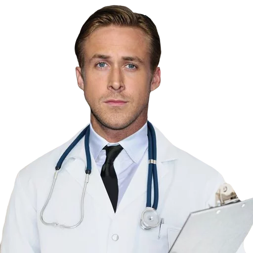 Стикер Telegram «Ryan Gosling» 👨‍🔬