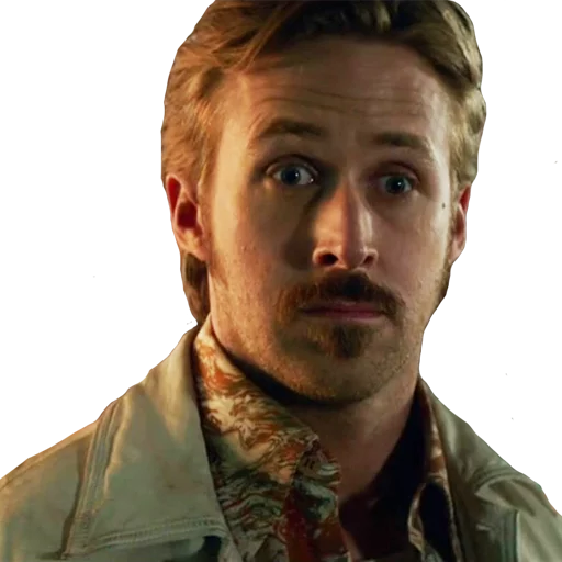 Стикер Telegram «Ryan Gosling» 😐