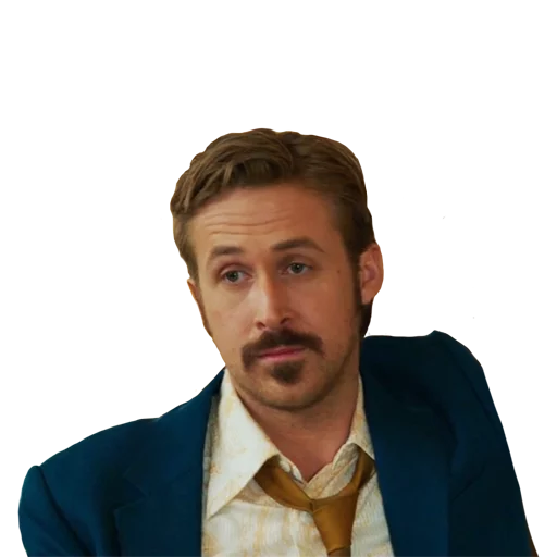 Стикер Telegram «Ryan Gosling» 😕