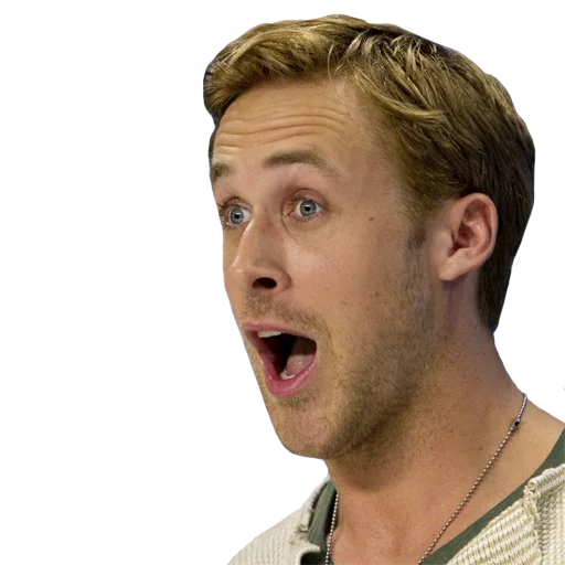 Стикер Telegram «Ryan Gosling» 😲