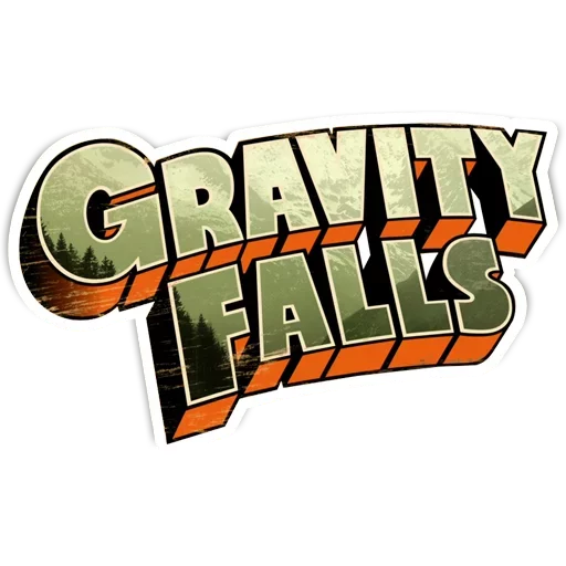Gravity Falls / Гравити Фоллз stiker 😄