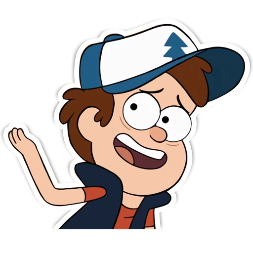 Telegram Sticker «Gravity Falls» 👋