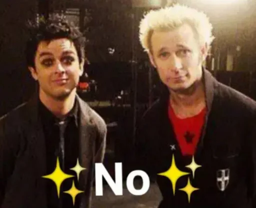 Стикер Green Day ❌