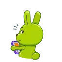 Green Bun emoji 👀