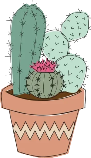 Green Cactus emoji 😒