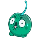 Green Cherry emoji 😨