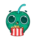 Green Cherry emoji 🍿