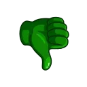 Эмодзи Green Emoji 👎