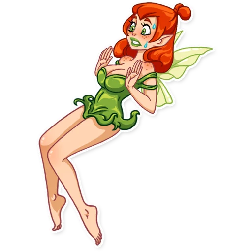 Эмодзи Green Fairy 