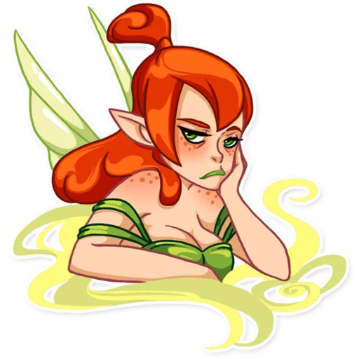 Green Fairy stiker 😑