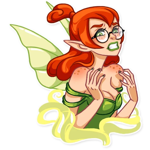 Green Fairy emoji 