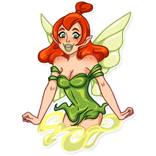 Green Fairy stiker 😃