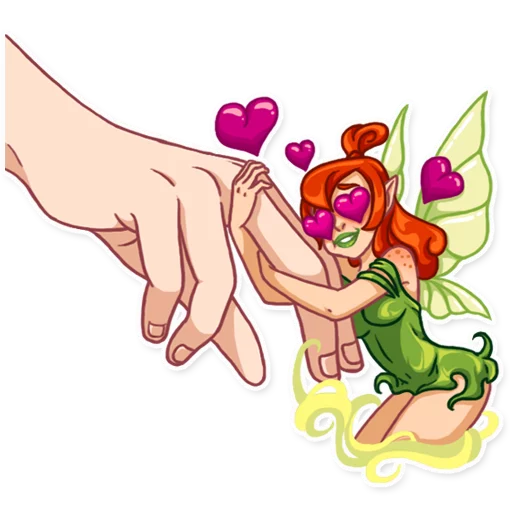 Green Fairy emoji 😍