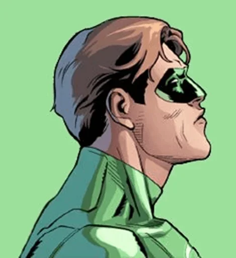 Telegram Sticker «Green Lantern» 😏