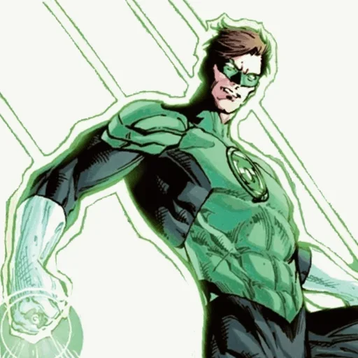 Telegram Sticker «Green Lantern» 🤨