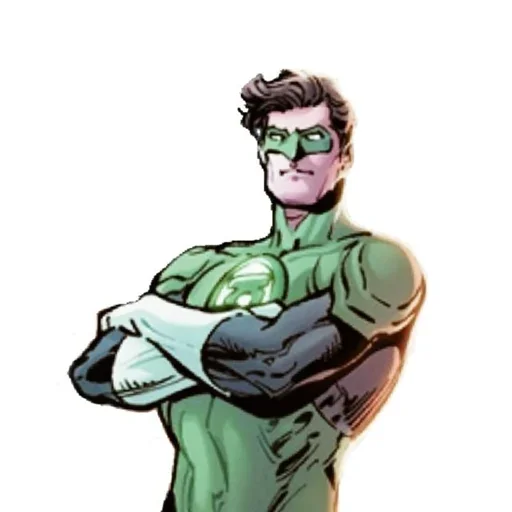 Стикер Telegram «Green Lantern» 😜