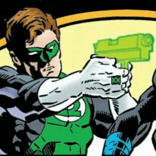 Telegram Sticker «Green Lantern» 🤪