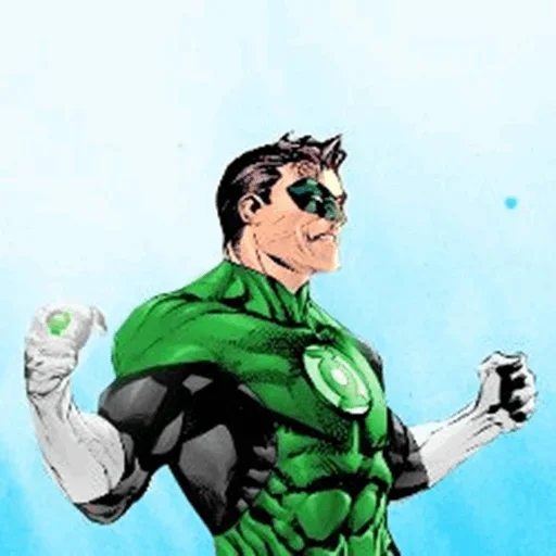 Telegram Sticker «Green Lantern» 😜