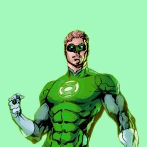 Telegram Sticker «Green Lantern» 😚