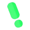 Green Random emoji ‼️