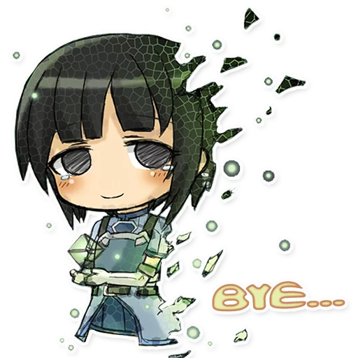 Green Tea Neko emoji 