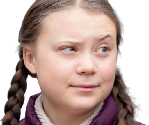Greta Thunberg emoji 😏