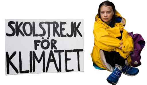 Стікер Greta Thunberg 😊
