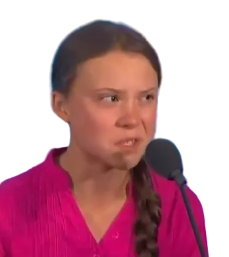 Стікер Greta Thunberg 😡