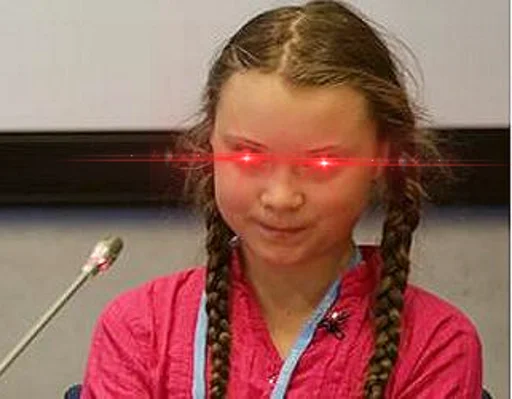 Эмодзи Greta Thunberg 👹