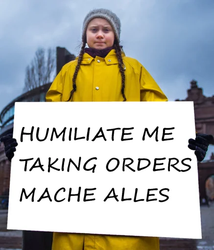 Стікер Greta Thunberg 👹
