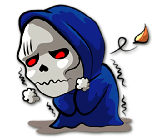 Grim Reaper emoji 