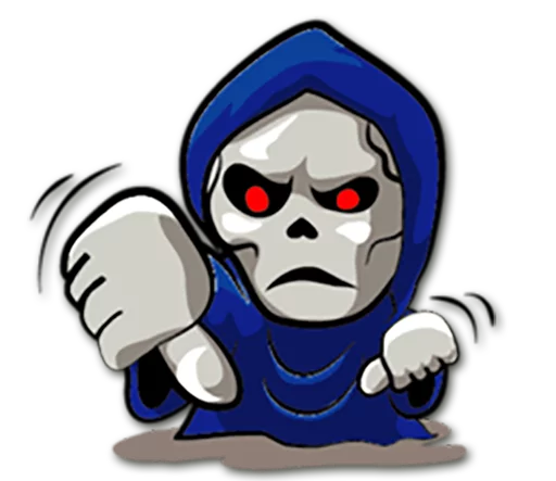 Grim Reaper emoji 👎