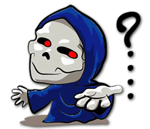 Grim Reaper emoji 😐