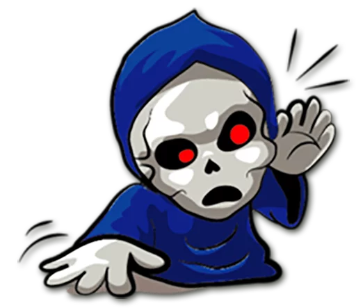 Grim Reaper emoji 👂
