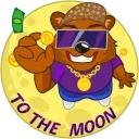 Grizzly Rocket emoji 🚀