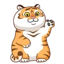 Grumpy Tiger emoji 😘