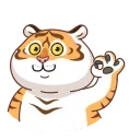 Эмодзи Grumpy Tiger 👌