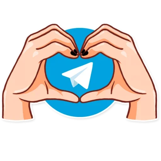 Telegram stiker «Telegrammers» ❤️