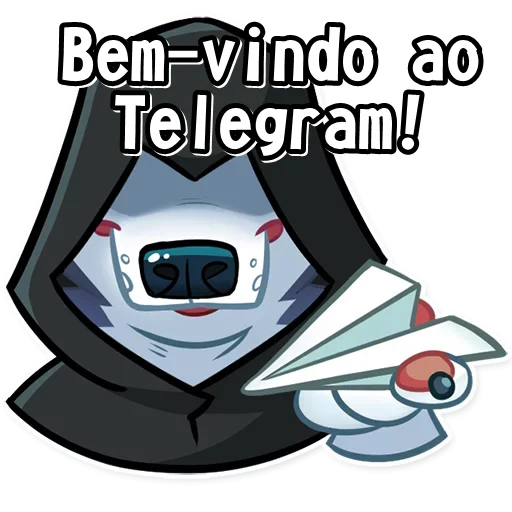 Telegram stiker «Telegrammers» 😏